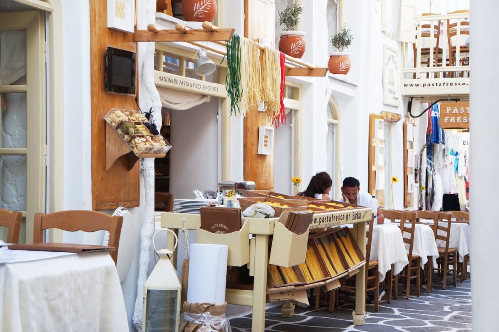 Where to Eat in Mykonos Pasta Fresca Barkia Mykonos